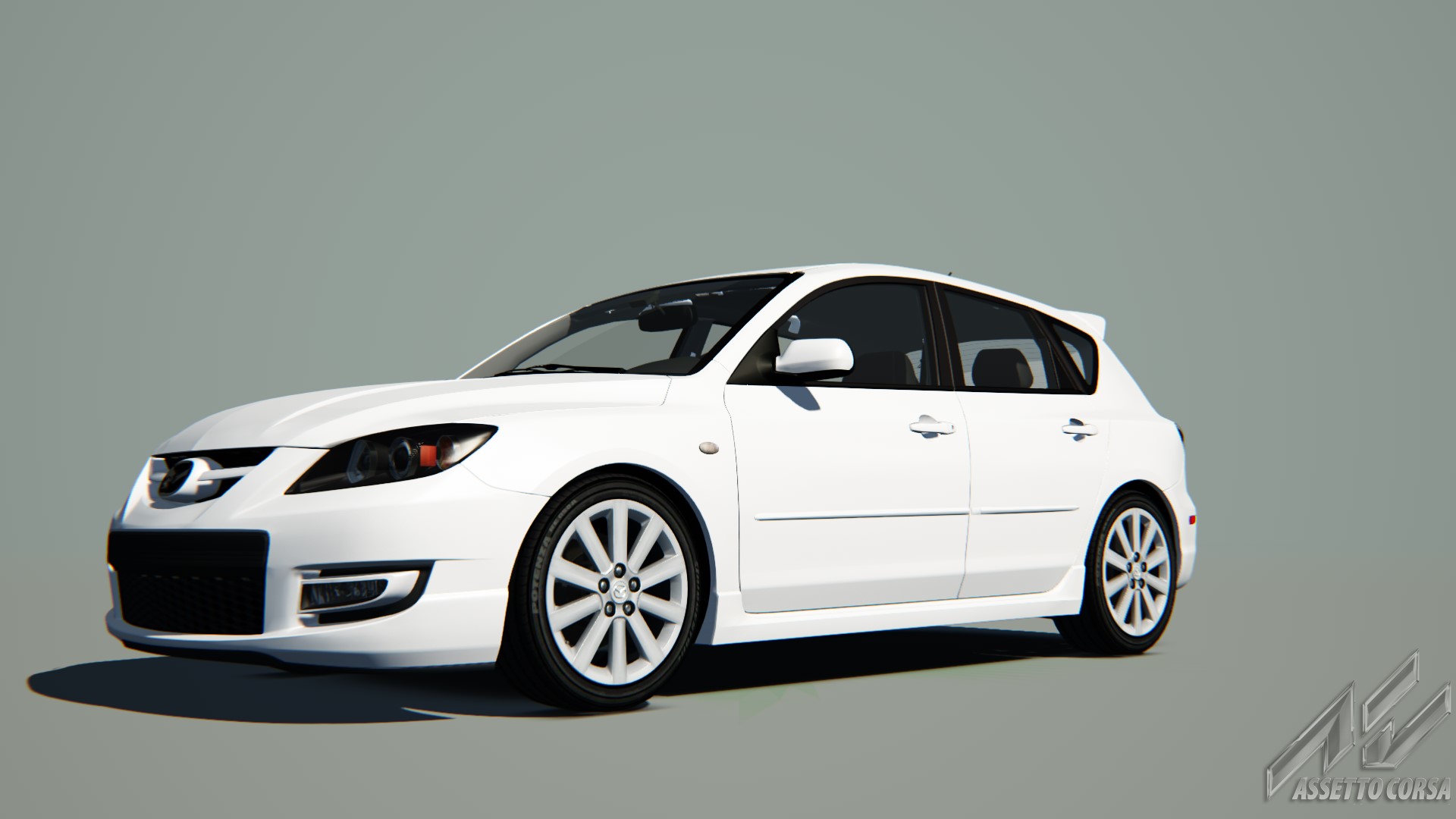 Mazda-3 MazdaSpeed, skin Snowflake_White