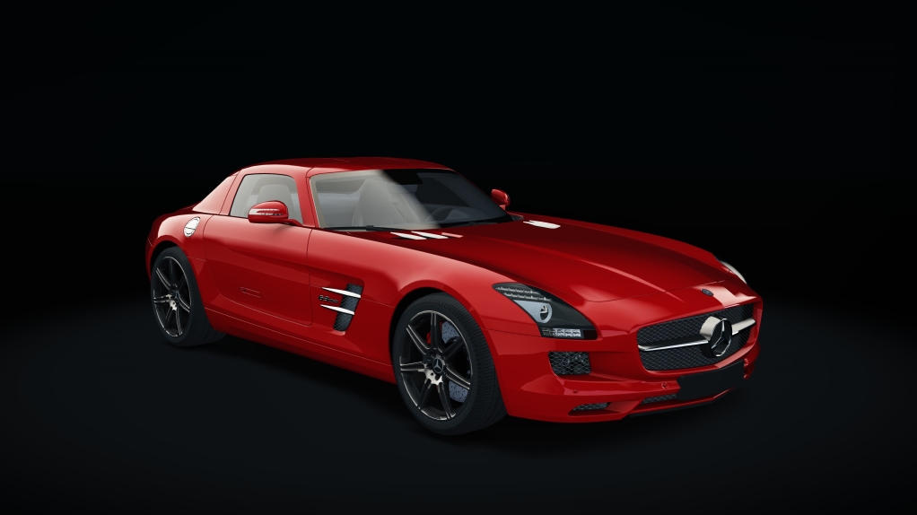 Mercedes SLS AMG, skin Rosso_Opale