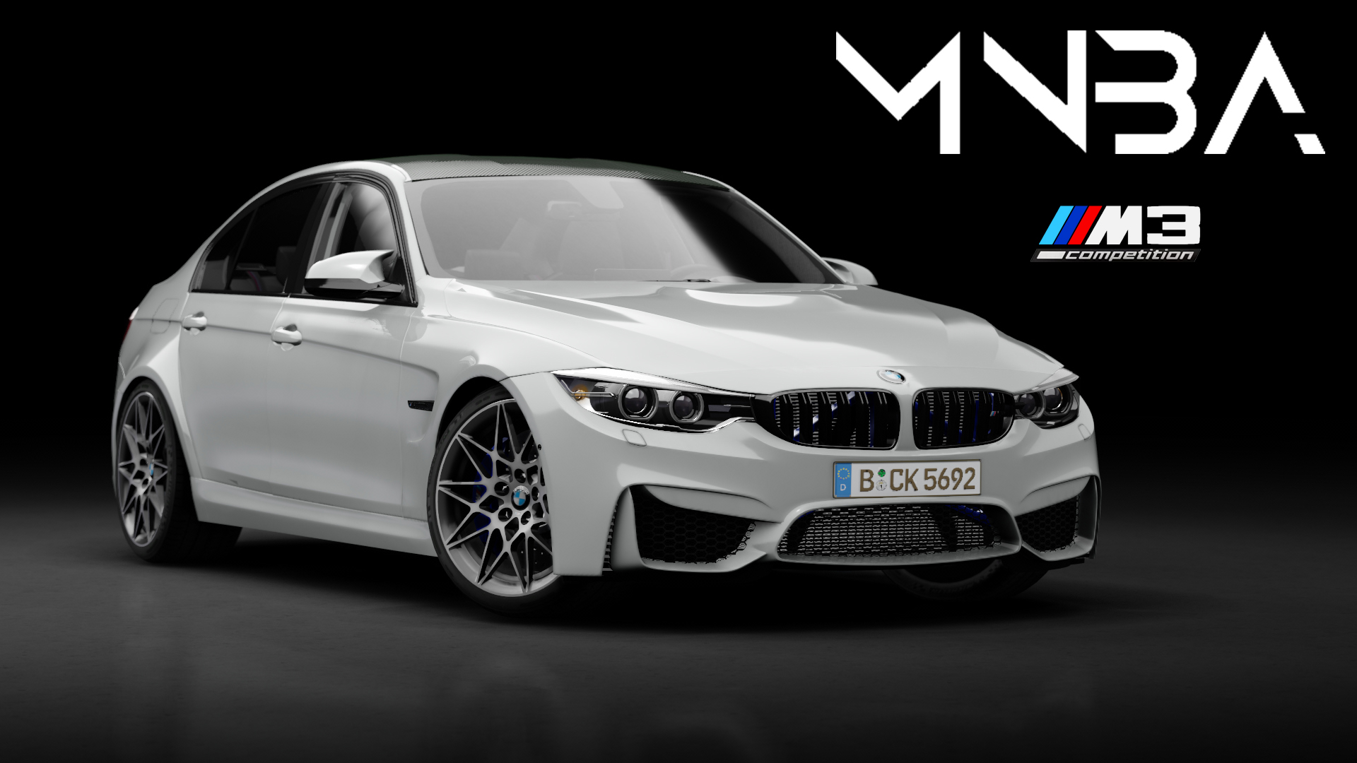 BMW M3 F80 Competition Manual, skin 02_Silverstone_Metallic