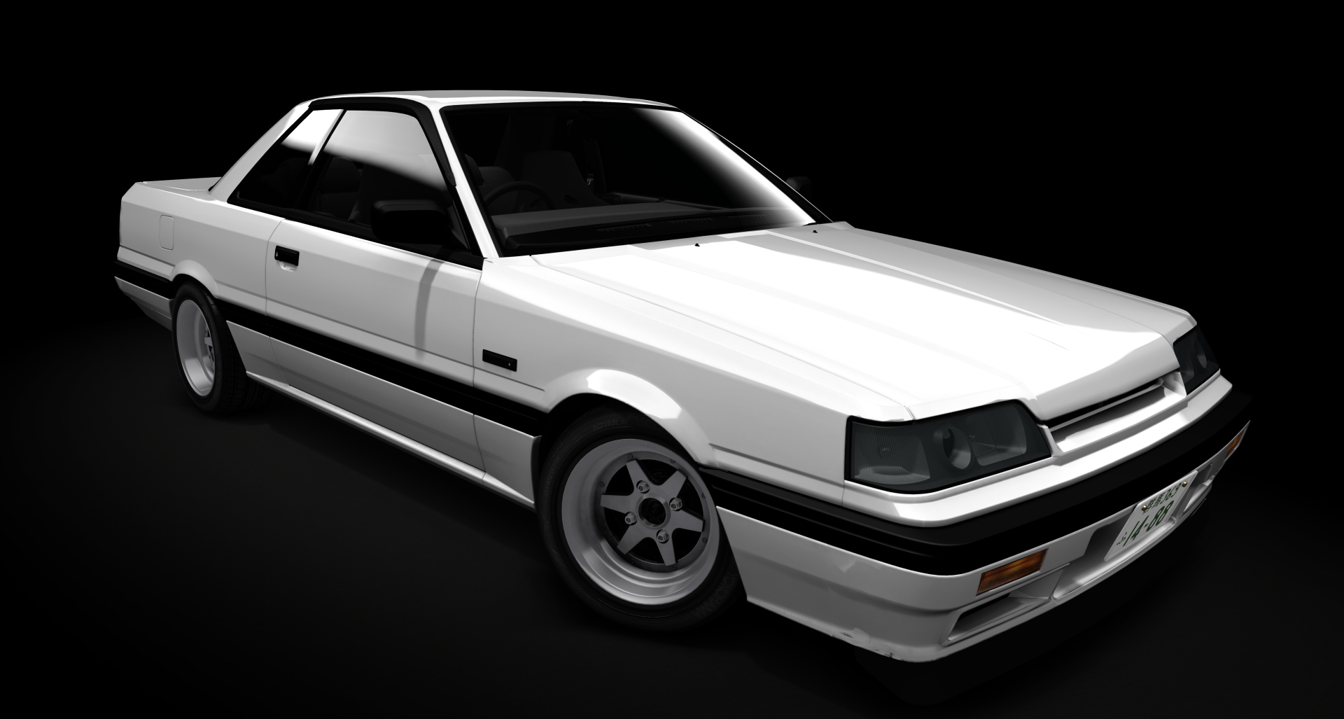 Nissan Skyline R31, skin Pure_white