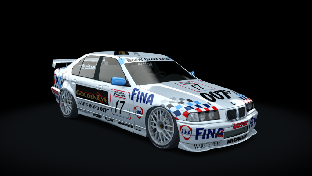 BMW 320i STW-BTCC, skin 95_17_Fina_Brabham