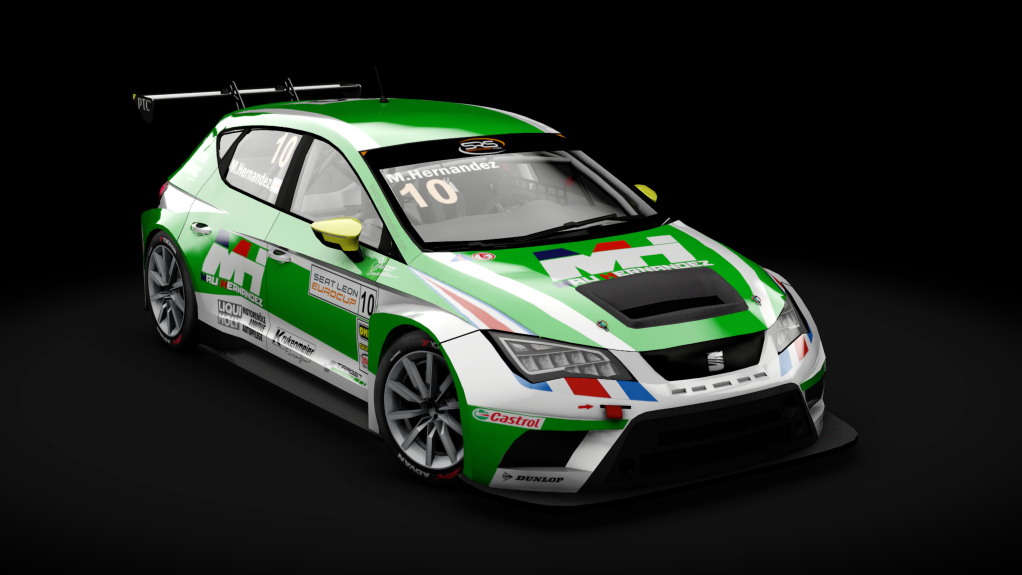 Seat Leon EuroCup, skin 10_HERNANDEZ