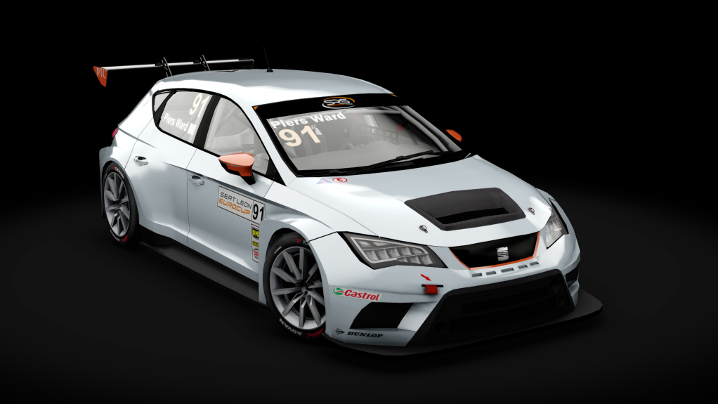 Seat Leon EuroCup, skin 91_WARD