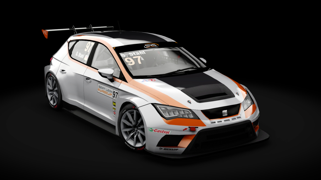 Seat Leon EuroCup, skin 97_STAHL