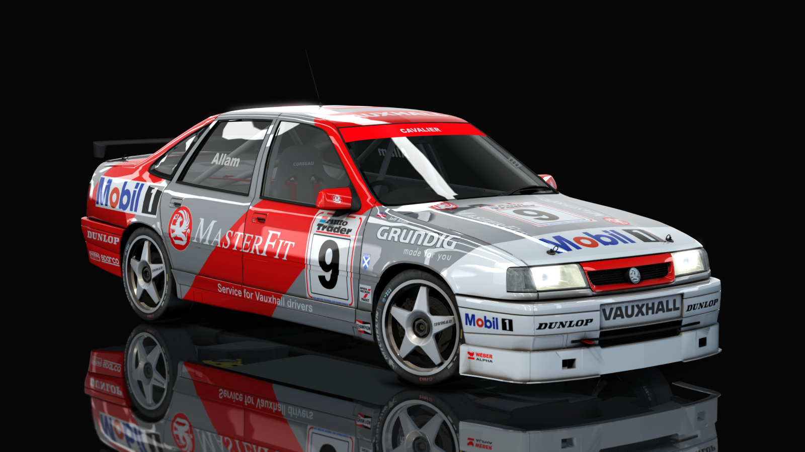 Vauxhall Cavalier BTCC 1995, skin 1994_09_Allam