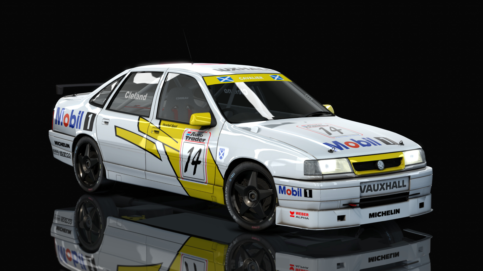 Vauxhall Cavalier BTCC 1995, skin 1995_04_Cleland