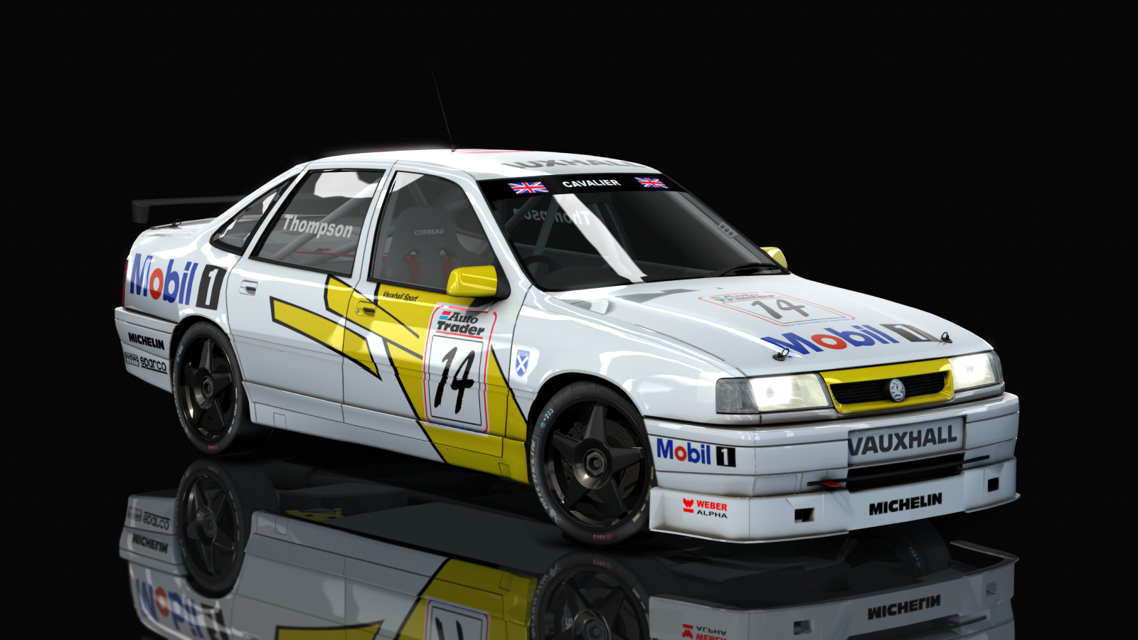 Vauxhall Cavalier BTCC 1995, skin 1995_14_Thompson