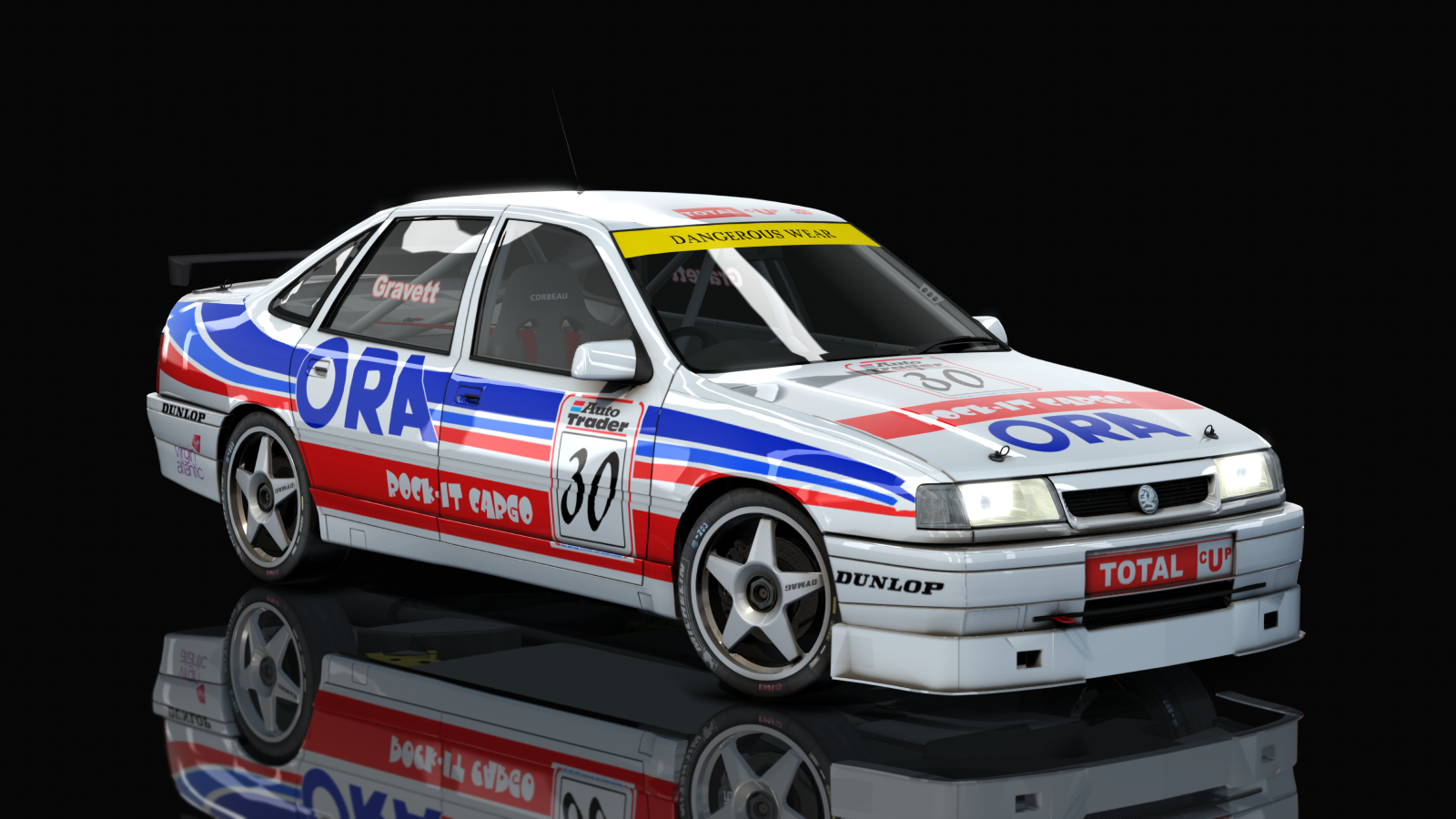 Vauxhall Cavalier BTCC 1995, skin 1995_30_Gravett