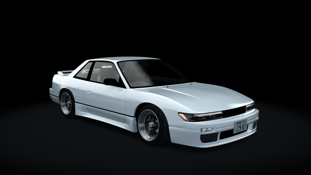 Nissan Silvia S13 Winter Drift, skin super_white