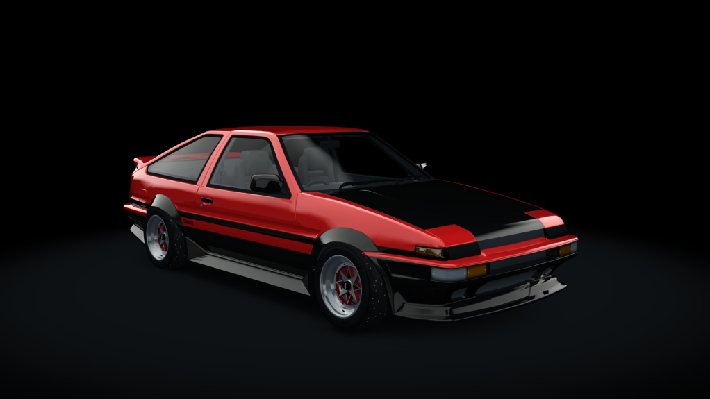 Toyota AE86 Winter Drift, skin ksdrift7