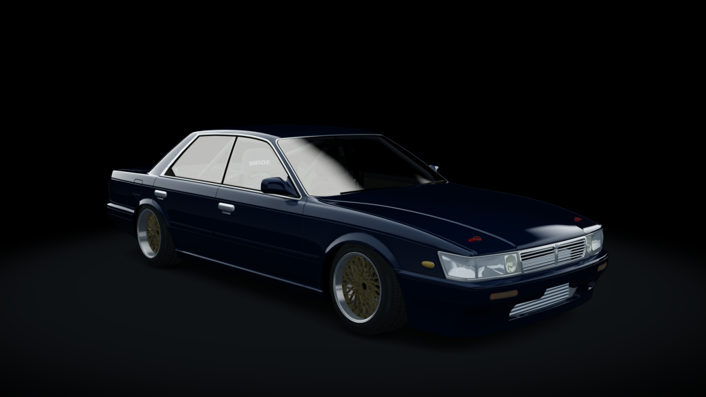 Nissan Laurel C33 WDT Street, skin blue