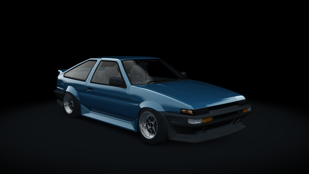 Toyota AE86 WDT Street, skin sky_blue