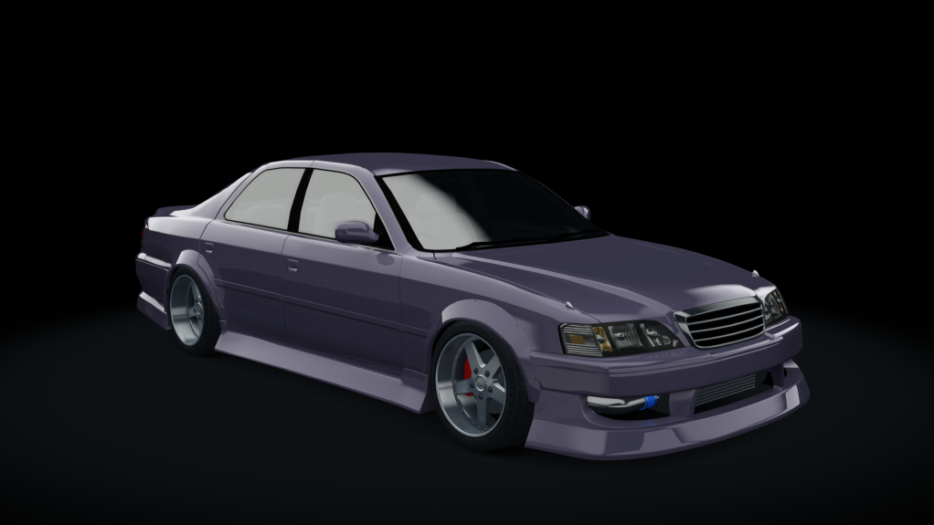 Toyota Cresta JZX100 DW-Spec, skin violet