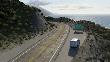 PCH, layout southbound