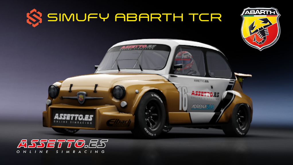 Abarth 1600 TCR, skin 16_ASSETTO_ES