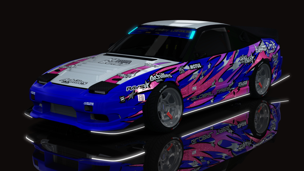 ADL ELITE NISSAN 180SX, skin comp_pink