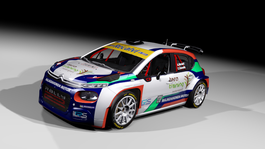 Citroen C3 rally2 jlr, skin # monarri2022_bydelirioworks