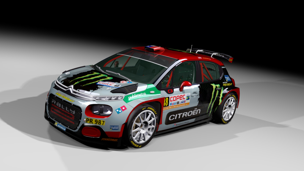 Citroen C3 rally2 jlr, skin 00