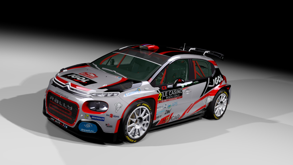 Citroen C3 rally2 jlr, skin 02