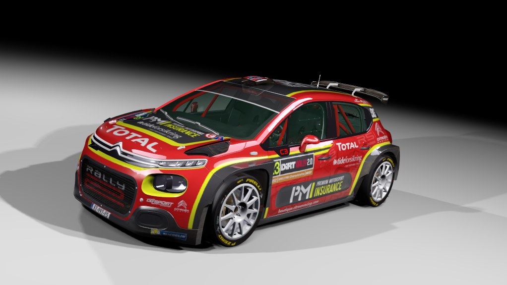 Citroen C3 rally2 jlr, skin 06