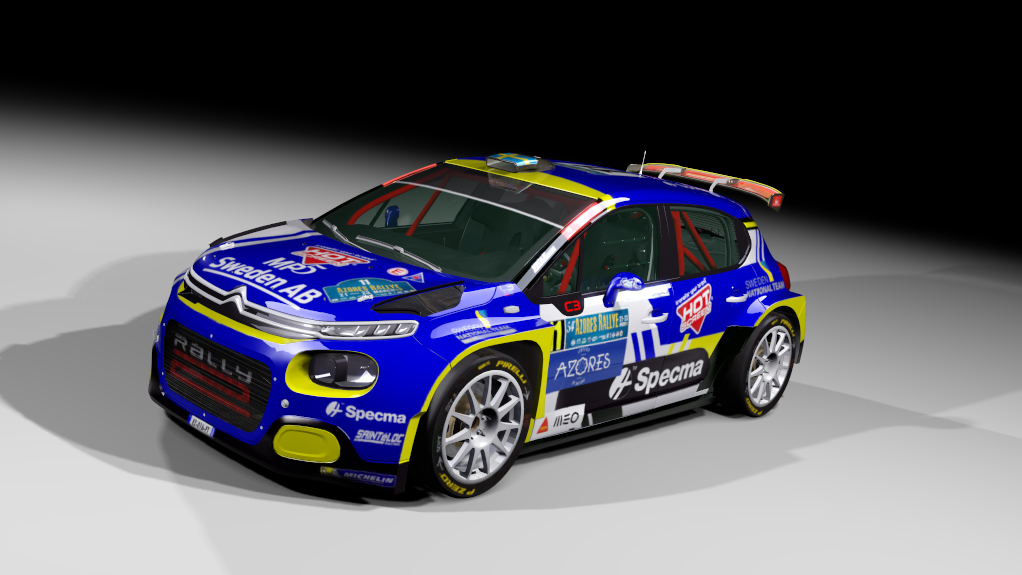 Citroen C3 rally2 jlr, skin 07