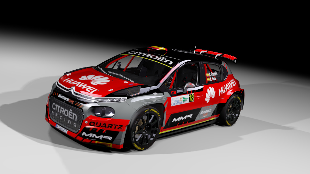 Citroen C3 rally2 jlr, skin CACHON 2022