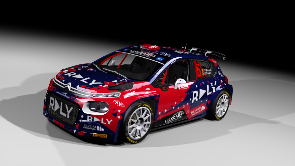 Citroen C3 rally2 jlr, skin Pedro Paixão 2022