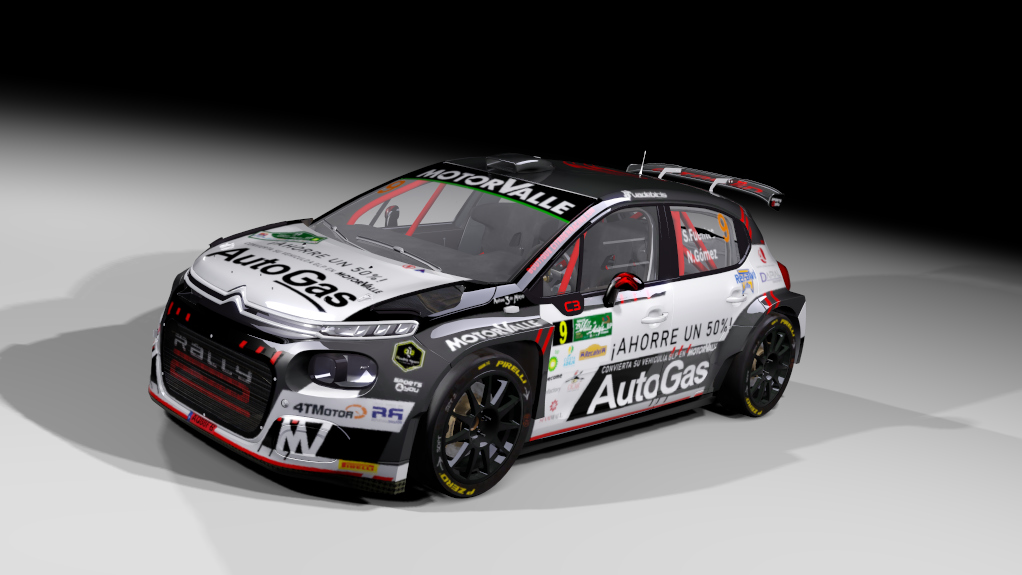 Citroen C3 rally2 jlr, skin Sergio_Fuentes