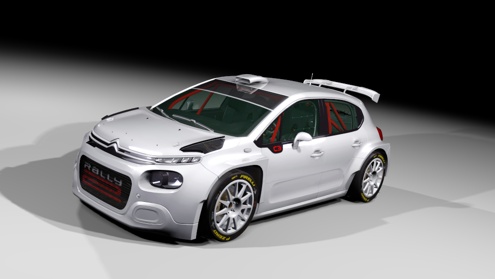 Citroen C3 rally2 jlr, skin base