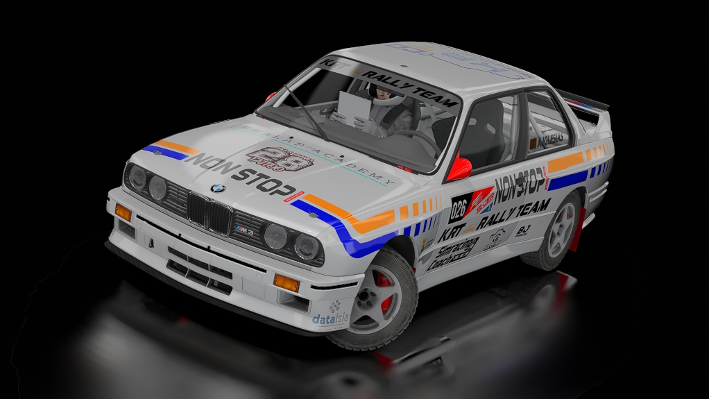 CSR | BMW M3 E30 Gr.A SCER ASFALTO 2024, skin SCERV24_026