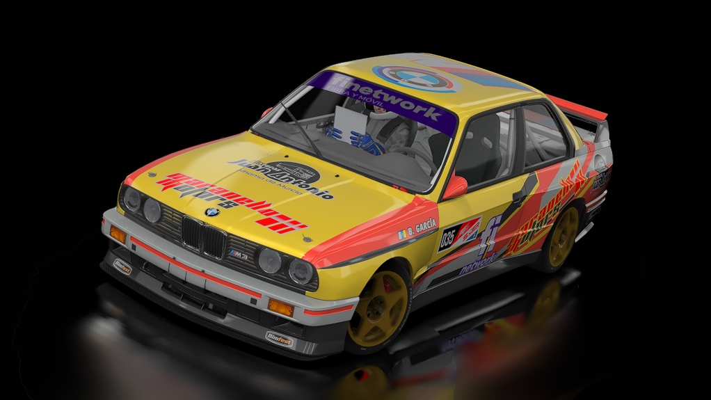 CSR | BMW M3 E30 Gr.A SCER ASFALTO 2024, skin SCERV24_035