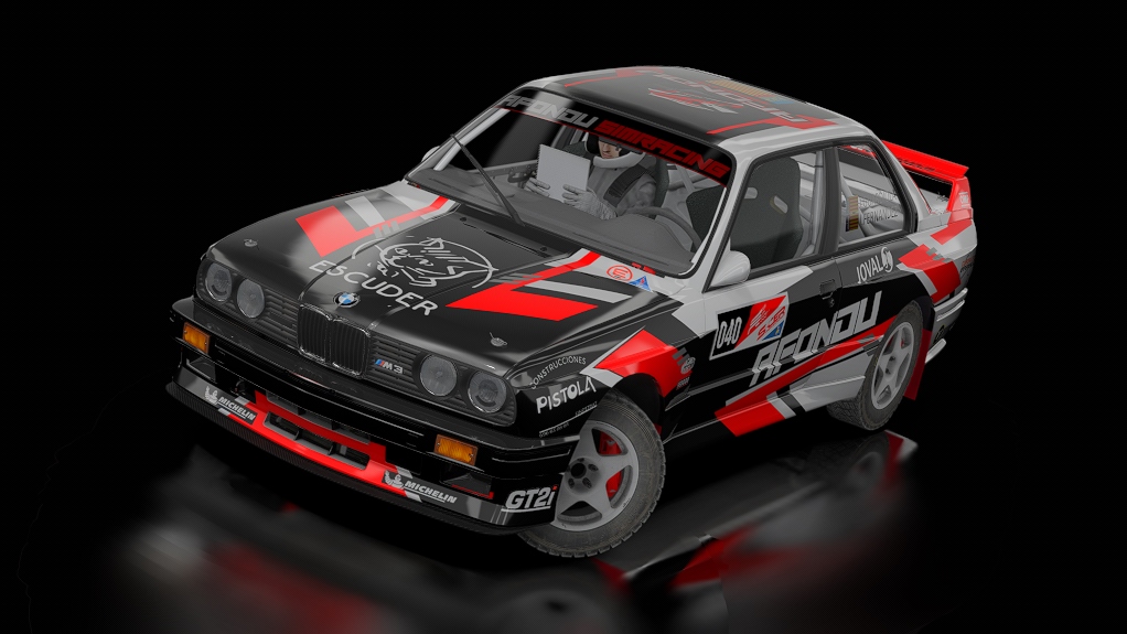 CSR | BMW M3 E30 Gr.A SCER ASFALTO 2024, skin SCERV24_040