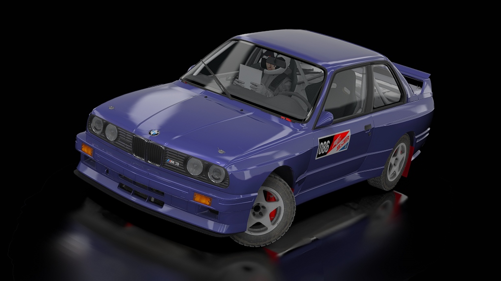 CSR | BMW M3 E30 Gr.A SCER ASFALTO 2024, skin SCERV24_086