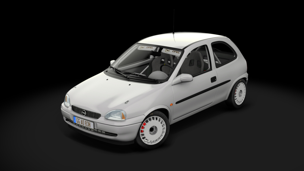 CSR | Opel Corsa B SCER ASFALTO 2024, skin S-CER