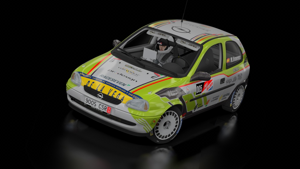 CSR | Opel Corsa B SCER ASFALTO 2024, skin SCERV24_005
