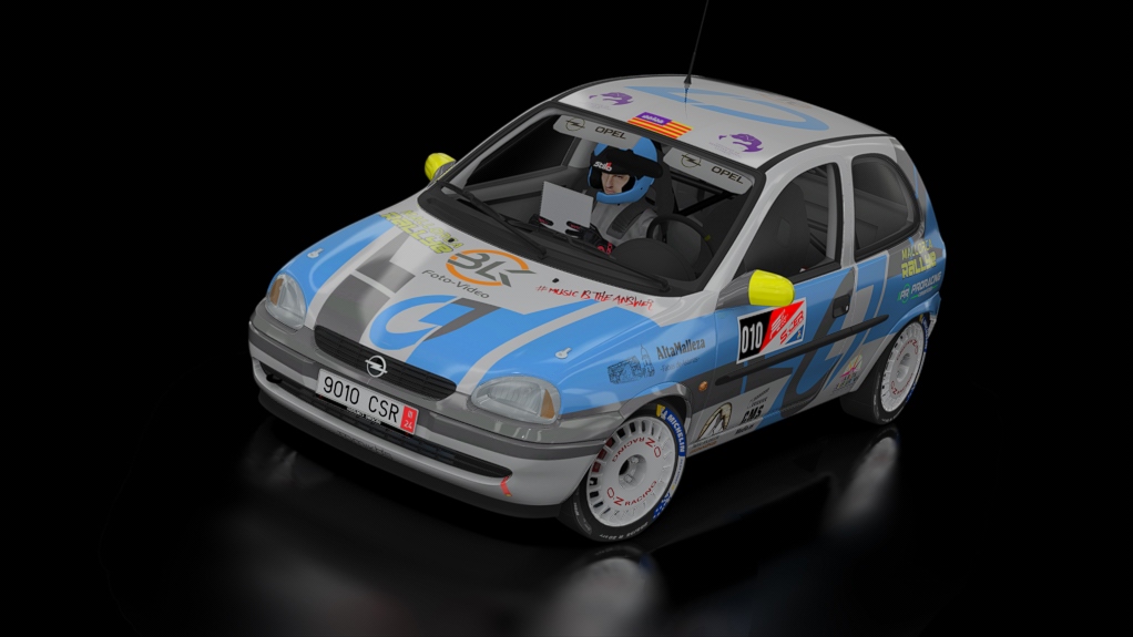 CSR | Opel Corsa B SCER ASFALTO 2024, skin SCERV24_010