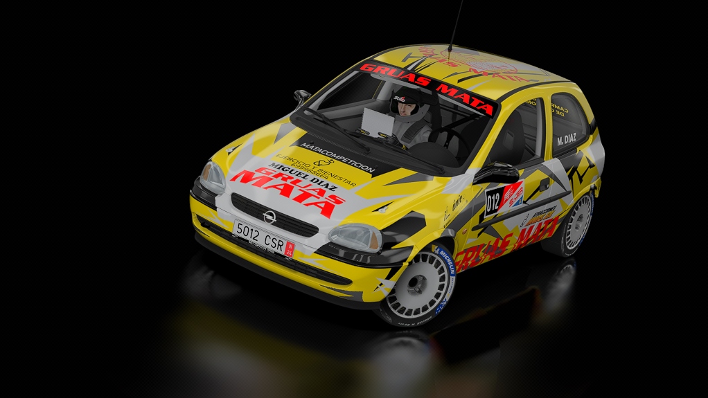 CSR | Opel Corsa B SCER ASFALTO 2024, skin SCERV24_012