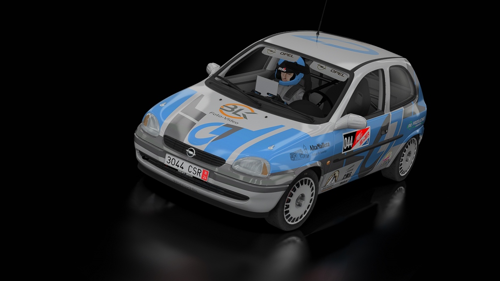 CSR | Opel Corsa B SCER ASFALTO 2024, skin SCERV24_044