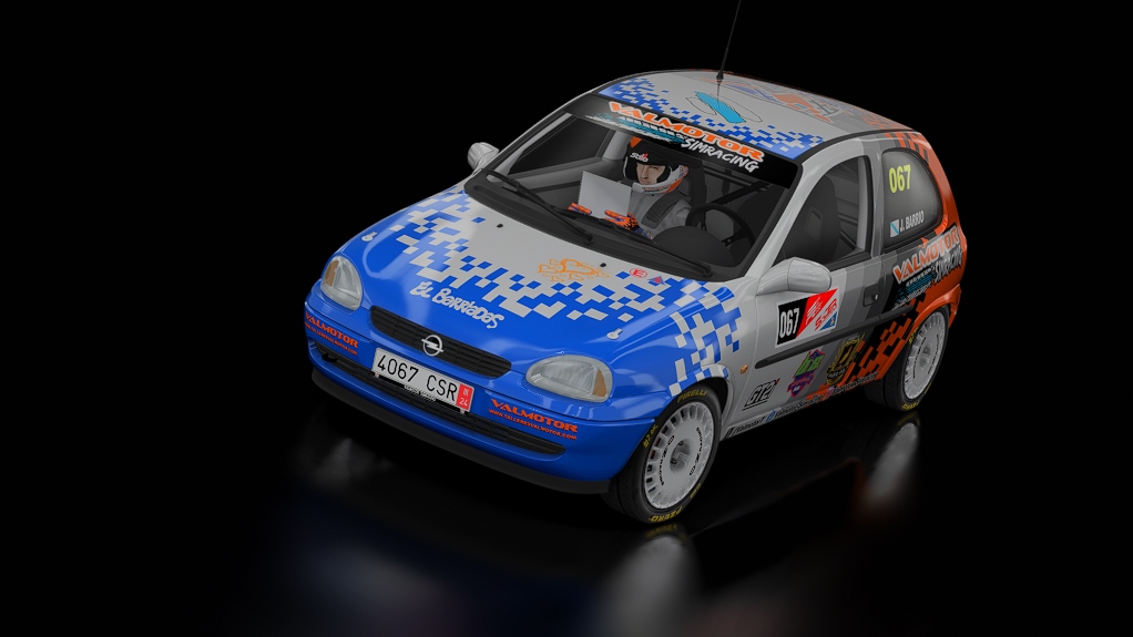 CSR | Opel Corsa B SCER ASFALTO 2024, skin SCERV24_067