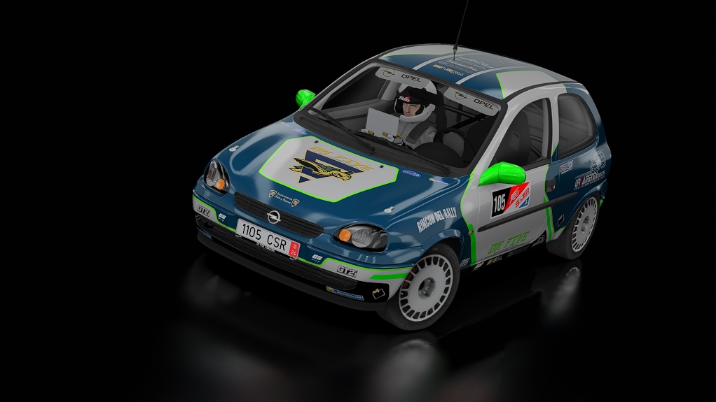 CSR | Opel Corsa B SCER ASFALTO 2024, skin SCERV24_105