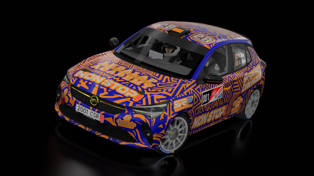 CSR | Opel Corsa e-Rally SCER ASFALTO 2024, skin SCERV24_001