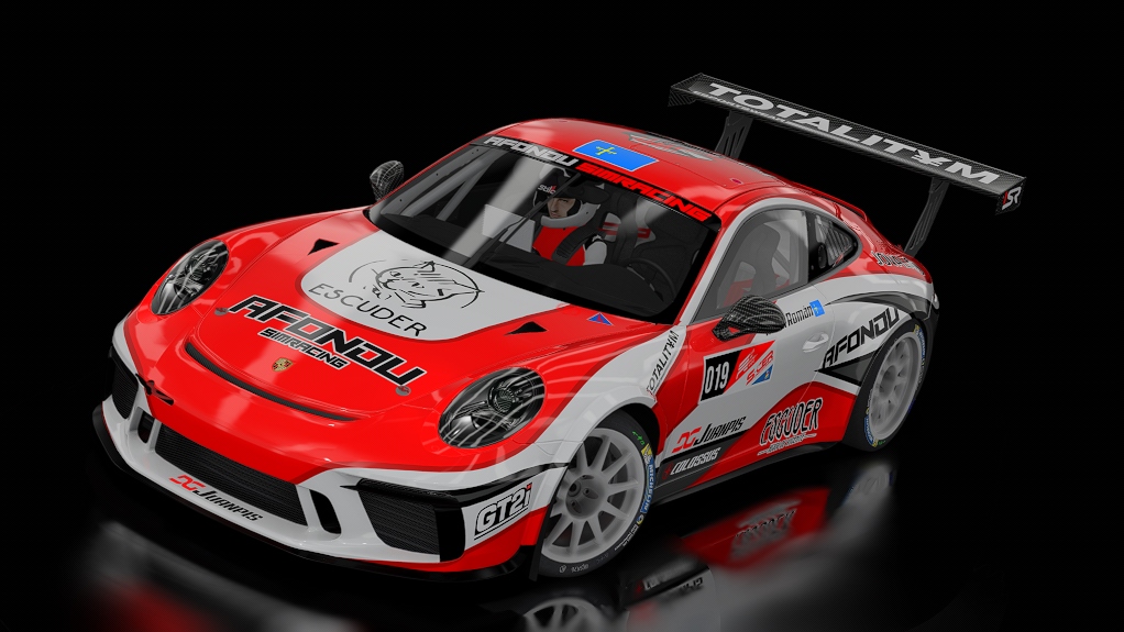 CSR | Porsche 911 GT3 R-GT SCER ASFALTO 2024, skin SCERV24_019