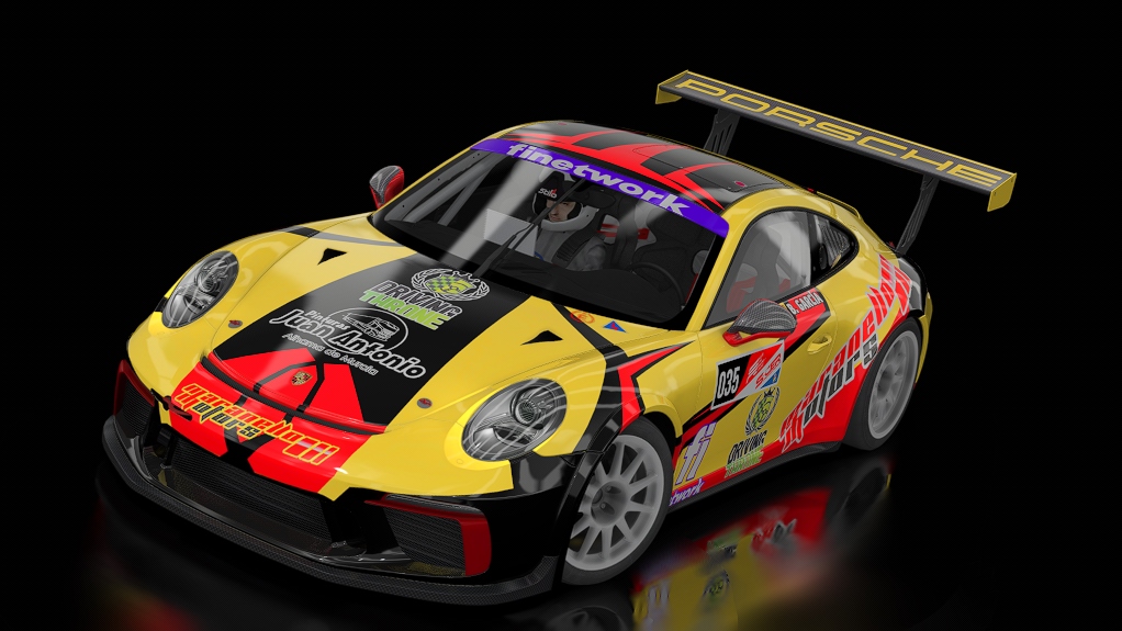 CSR | Porsche 911 GT3 R-GT SCER ASFALTO 2024, skin SCERV24_035