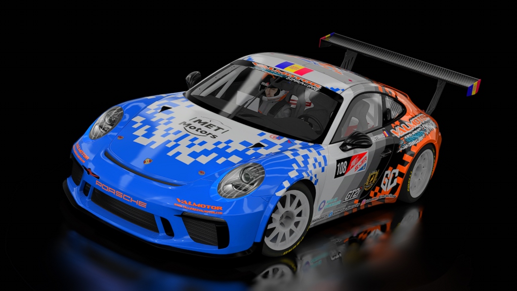 CSR | Porsche 911 GT3 R-GT SCER ASFALTO 2024, skin SCERV24_108