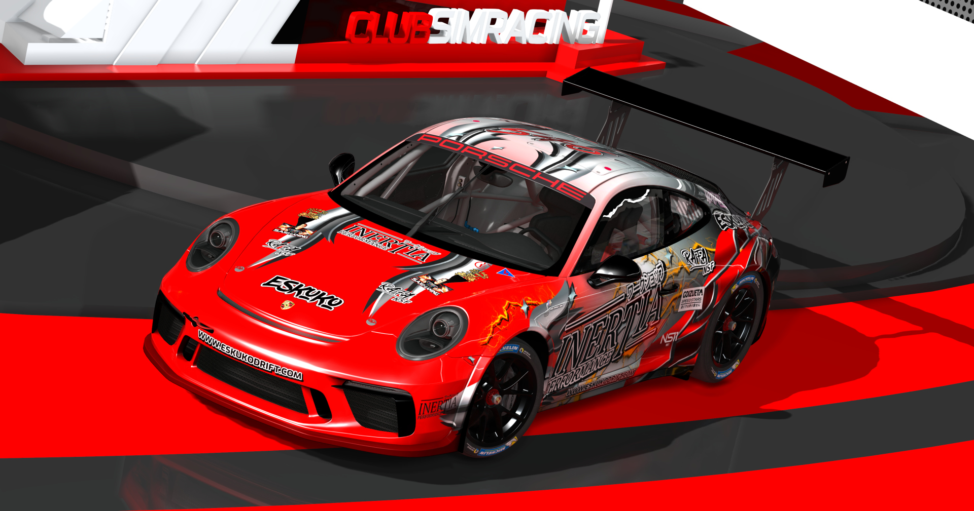 CSR | Porsche 911 GT3 R-GT SCER ASFALTO 2024, skin SCERV_026