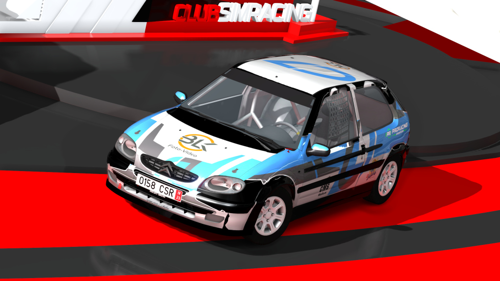 CSR MONTAÑA C13 | Citroen Saxo VTS, skin CEMV_158