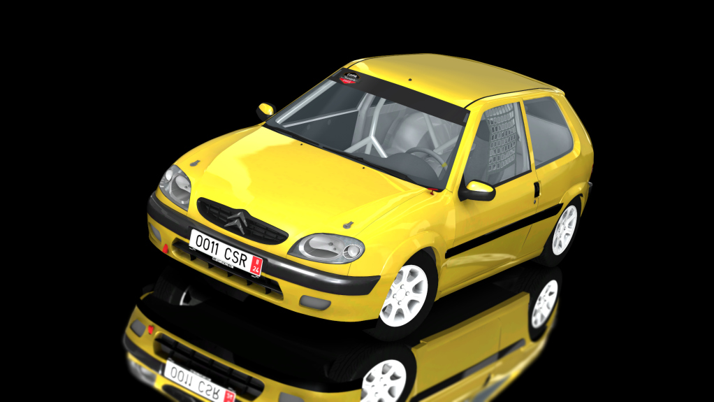 CSR MONTAÑA C13 | Citroen Saxo VTS, skin CNSAC24_011