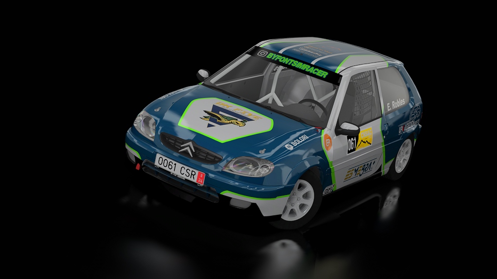 CSR MONTAÑA C13 | Citroen Saxo VTS, skin CNSAC24_061