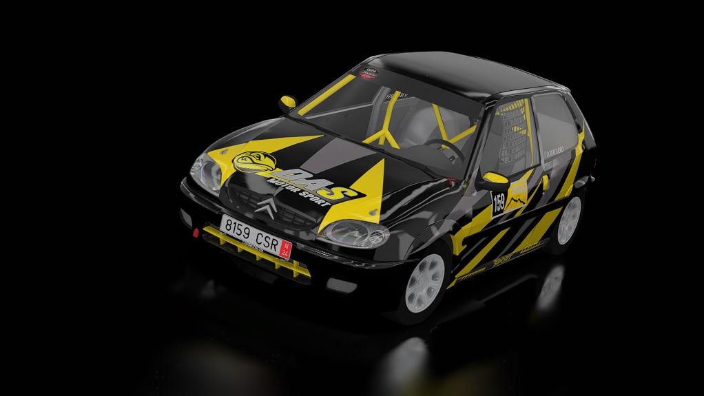 CSR MONTAÑA C13 | Citroen Saxo VTS, skin CNSAC24_159