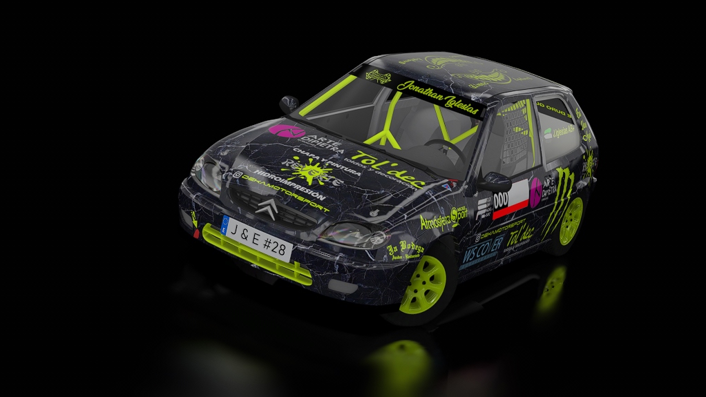 CSR MONTAÑA C13 | Citroen Saxo VTS, skin CNSAC24_191
